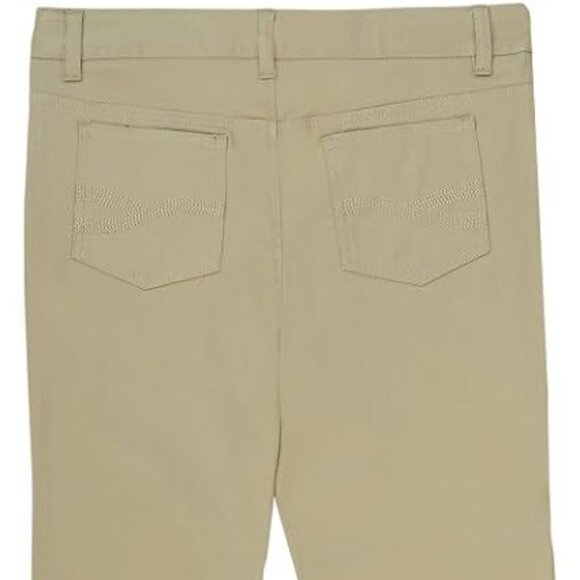 French Toast SK9488 Girls Five Pocket Skinny Pant Khaki - Picture 3 of 4